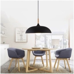 Lampada a sospensione moderna Macaron colorata in alluminio E26/E27