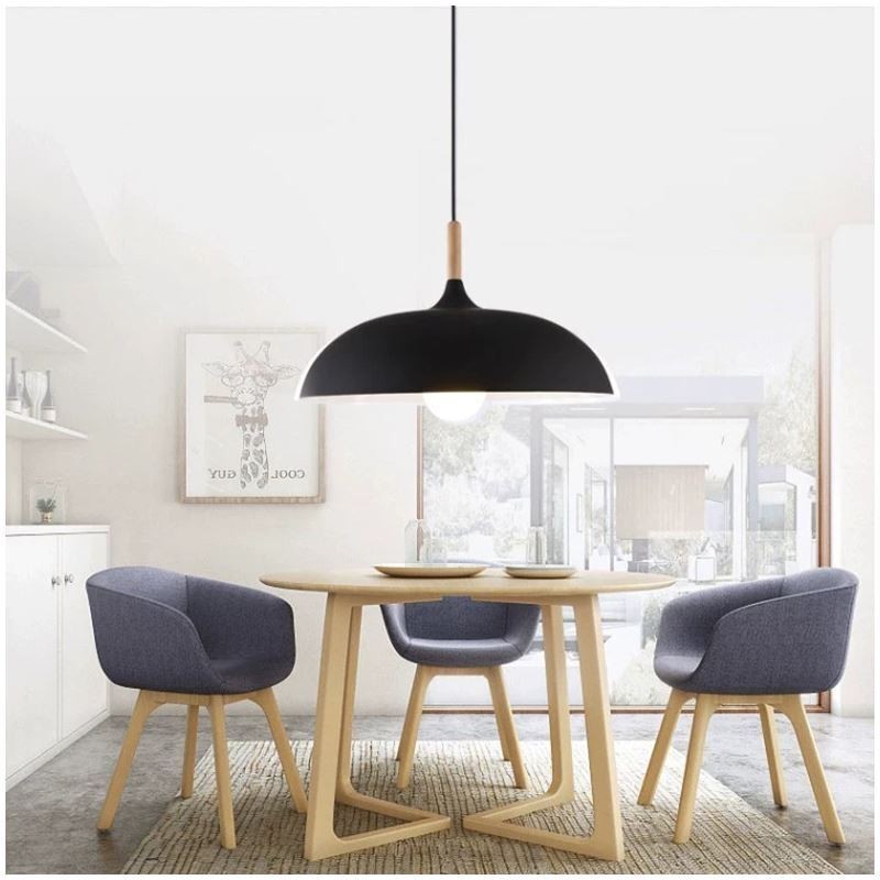 Lampada a sospensione moderna Macaron colorata in alluminio E26/E27