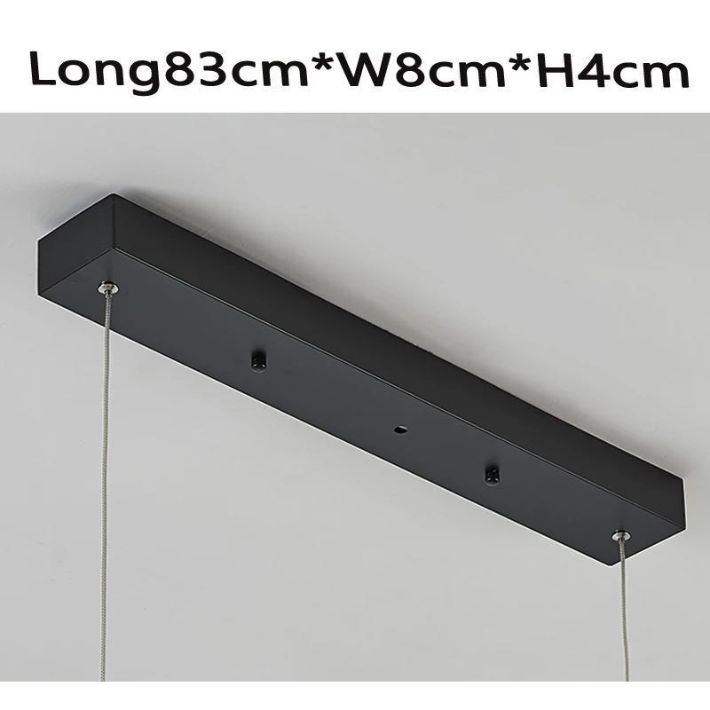 Lampada a sospensione LED minimalista nordica 4 luci 72W L110×A25 cm