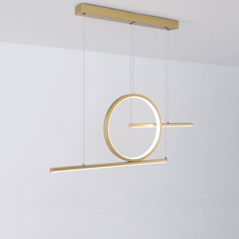 Lampada a sospensione LED minimalista nordica L90 × A30 cm 40W 3200 lm