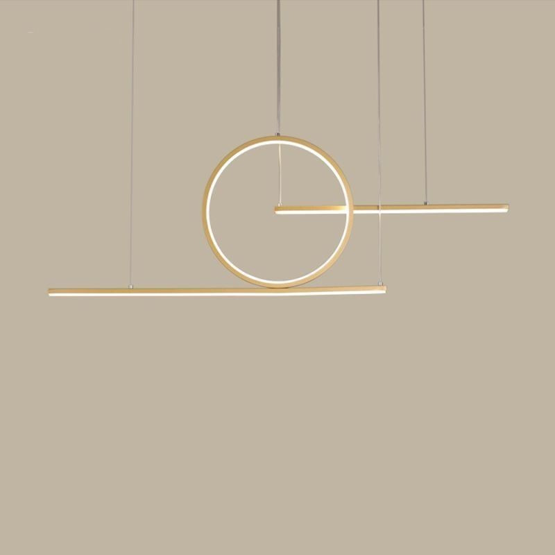 Lampada a sospensione LED minimalista nordica L90 × A30 cm 40W 3200 lm