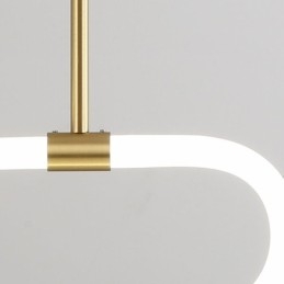 Lampada a sospensione LED moderna in acrilico dimmerabile