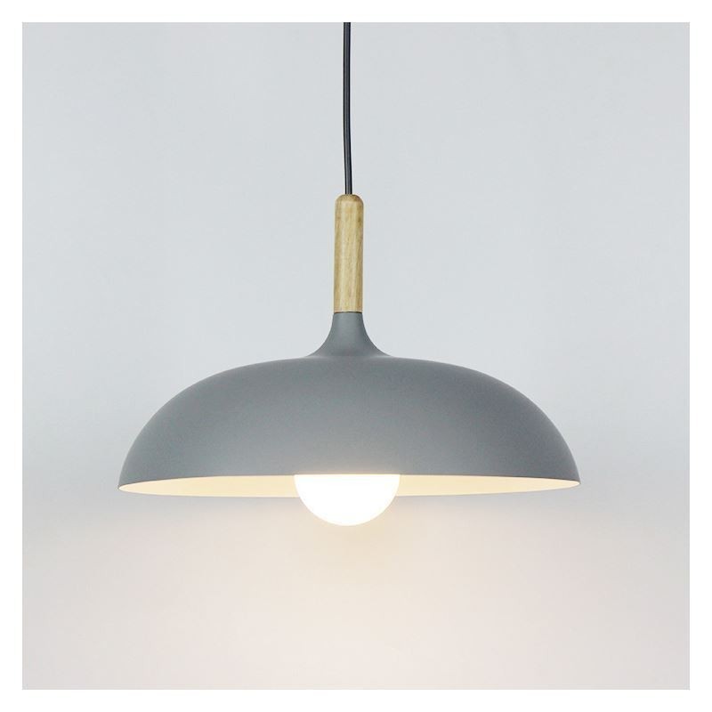 Lampada a sospensione moderna Macaron colorata in alluminio E26/E27 35x35x21 cm