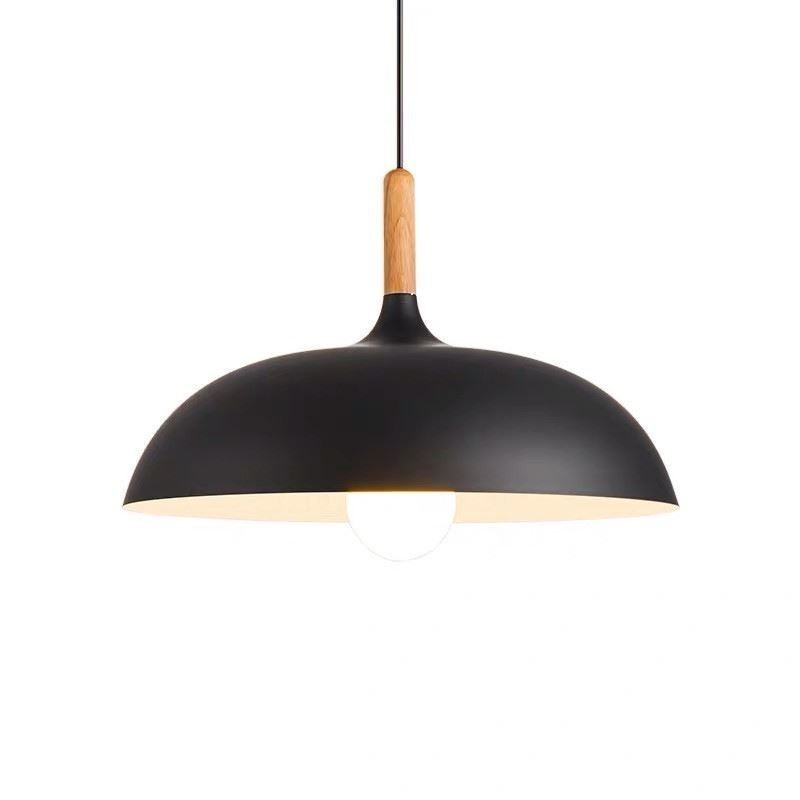 Lampada a sospensione moderna Macaron colorata in alluminio E26/E27 35x35x21 cm
