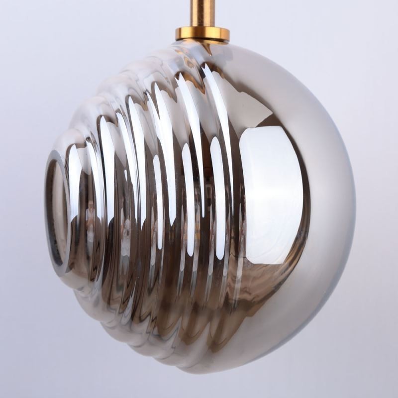 Lampada a sospensione globo in vetro decorativa nordica