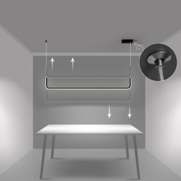 Lampada a sospensione LED moderna minimalista