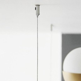 Lampadario a sospensione LED a sfera in vetro, 3 o 9 luci