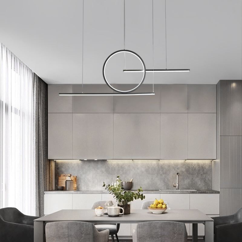Lampada a sospensione LED minimalista nordica L90 × A30 cm