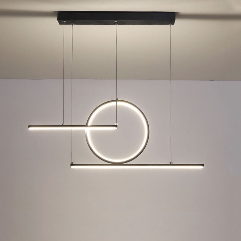 Lampada a sospensione LED minimalista nordica L90 × A30 cm