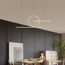 Lampada a sospensione LED minimalista nordica L90 × A30 cm