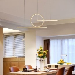 Lampada a sospensione LED minimalista nordica L90 × A30 cm