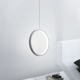 Lampada a sospensione ad anello minimalista da soffitto LED