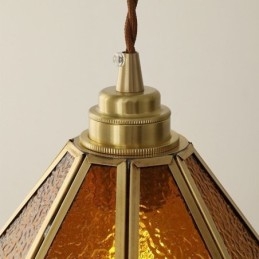 Mini lampada a sospensione in vetro moderna semplice, E26/E27, 20 x 19 cm