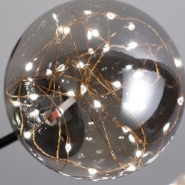 Lampada a sospensione LED Magic Bean Gypsophila in vetro stile nordico