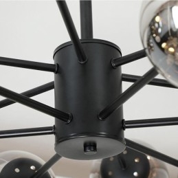Lampada a sospensione LED Magic Bean Gypsophila in vetro stile nordico