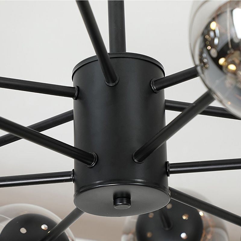 Lampada a sospensione LED Magic Bean Gypsophila in vetro stile nordico