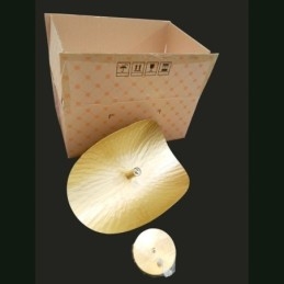 Lampada a sospensione in ottone a foglia di loto, moderna minimalista, E12/E14