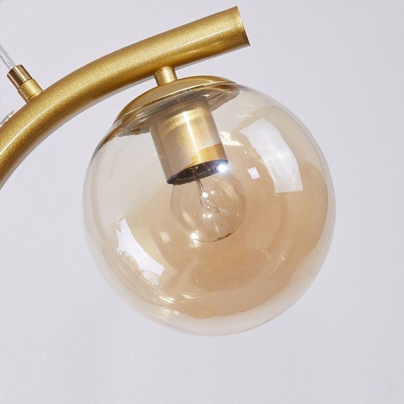 Lampada a sospensione minimalista a ramo 4 luci E26/E27 83x30 cm