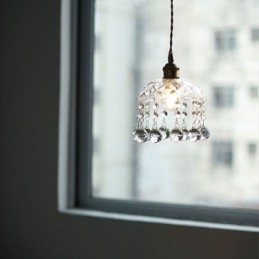 Lampada a sospensione moderna mini in vetro 1 luce