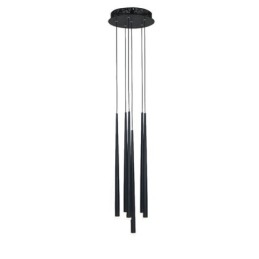 Lampada a sospensione LED Meteorer a 6 luci GU10 in alluminio e acrilico