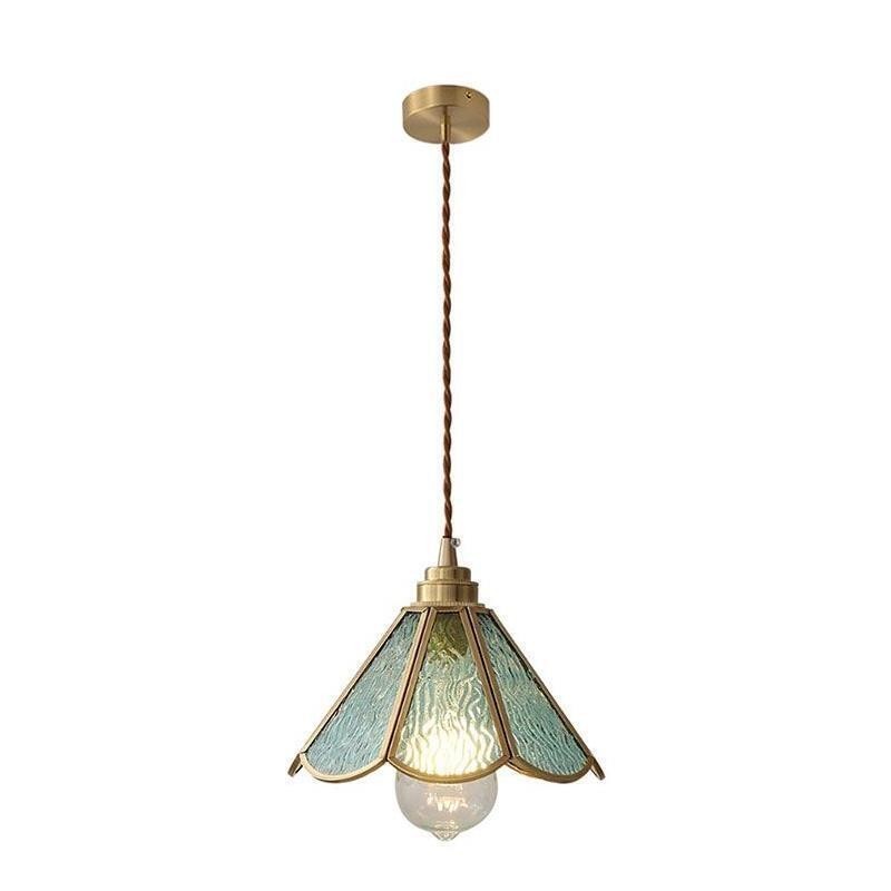 Mini lampada a sospensione in vetro moderna semplice
