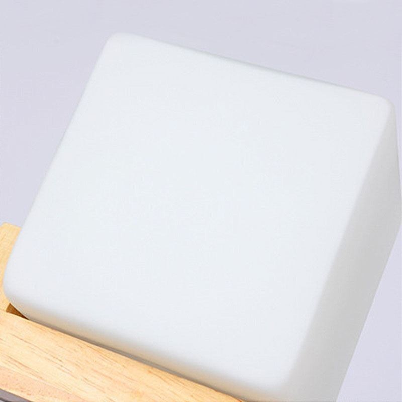 Lampadario a sospensione nordico in legno e vetro, 3/5/8 luci E26/E27