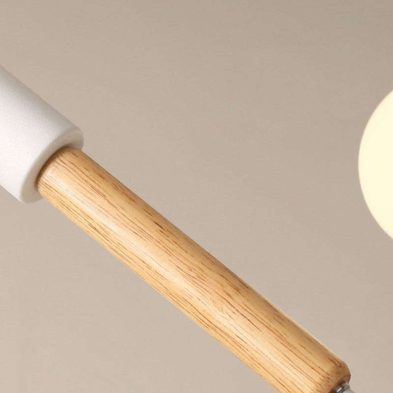 Lampada a sospensione nordica a forma di fagiolo, 6/8/10 luci, E26/E27