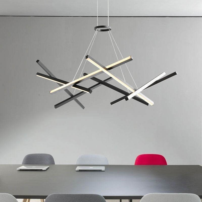 Lampada a sospensione LED moderna semplice in gel di silice a forma di nido d'uccello