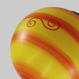Lampada a sospensione nordica con pianeti del sistema solare, acrilico dipinto a mano, E26/E27