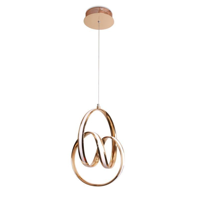 Lampada a sospensione LED moderna minimalista circolare 25 W 31 x 41,5 cm