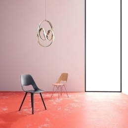 Lampada a sospensione LED moderna minimalista circolare 25 W 31 x 41,5 cm
