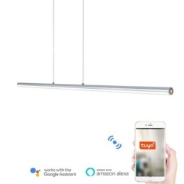 Lampada a sospensione LED nordica in acrilico cilindrica 20W