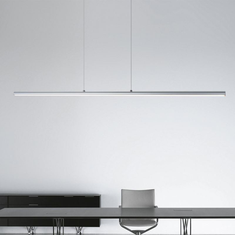 Lampada a sospensione LED nordica in acrilico cilindrica 20W