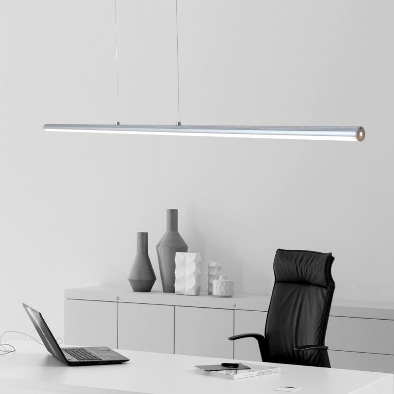 Lampada a sospensione LED nordica in acrilico cilindrica 20W