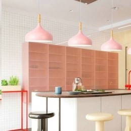 Lampada a sospensione Macaron in alluminio regolabile