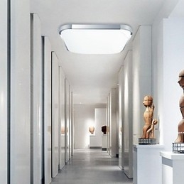 Plafoniera a filo moderna contemporanea in metallo elettroplaccato