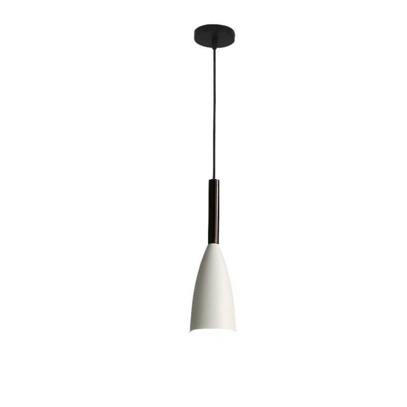 Lampada a sospensione moderna dal design semplice in alluminio E26/E27 10x36 cm