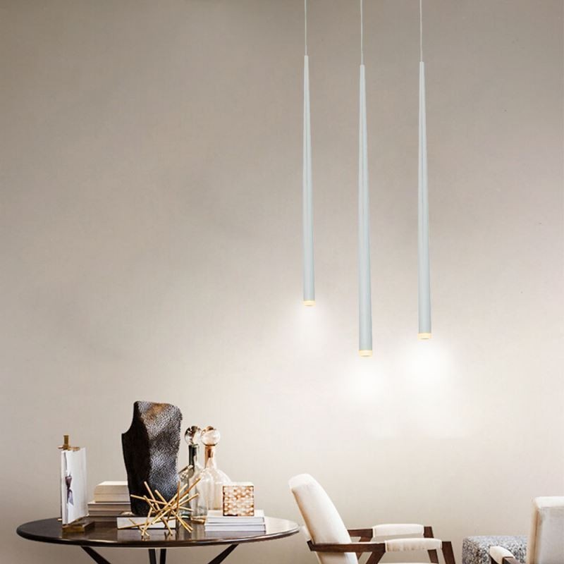 Lampada a sospensione cilindrica contemporanea Meteor Rain Lighting