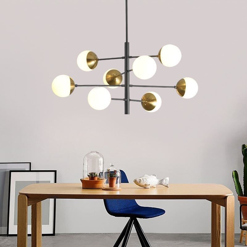 Lampada a sospensione Magic Bean Sputnik con 8/10 luci