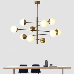 Lampada a sospensione Magic Bean Sputnik con 8/10 luci