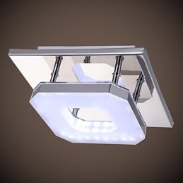 Plafoniera LED a filo moderna in acrilico e acciaio inossidabile galvanizzato 1 luce