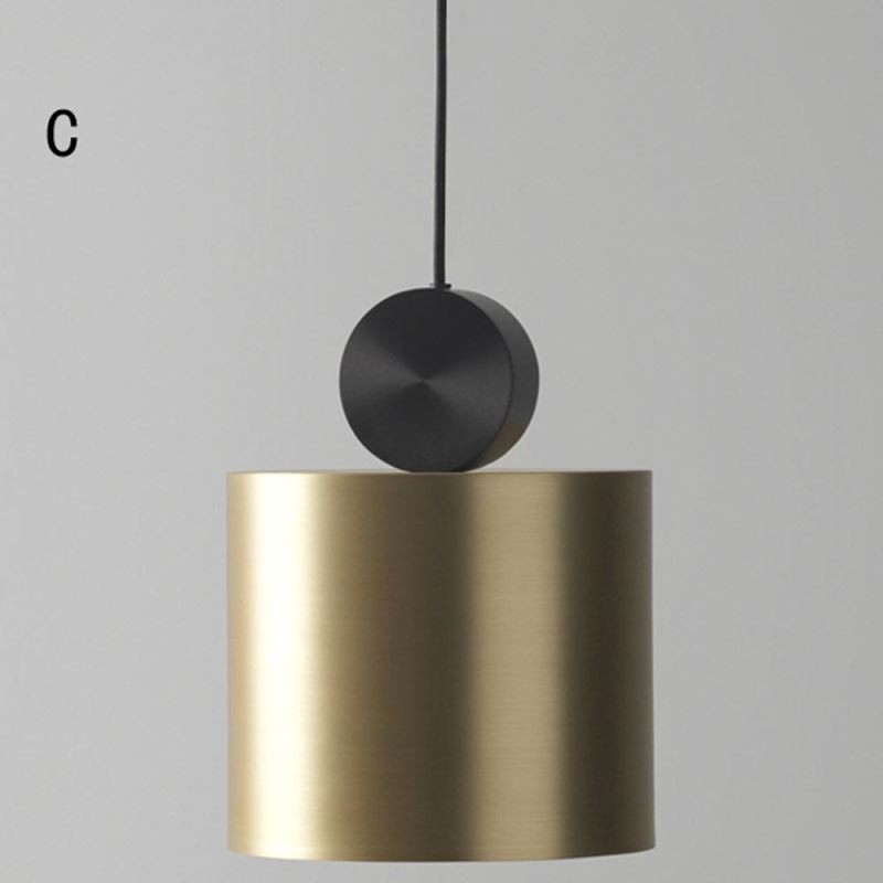 Lampada a sospensione moderna in acrilico geometrica