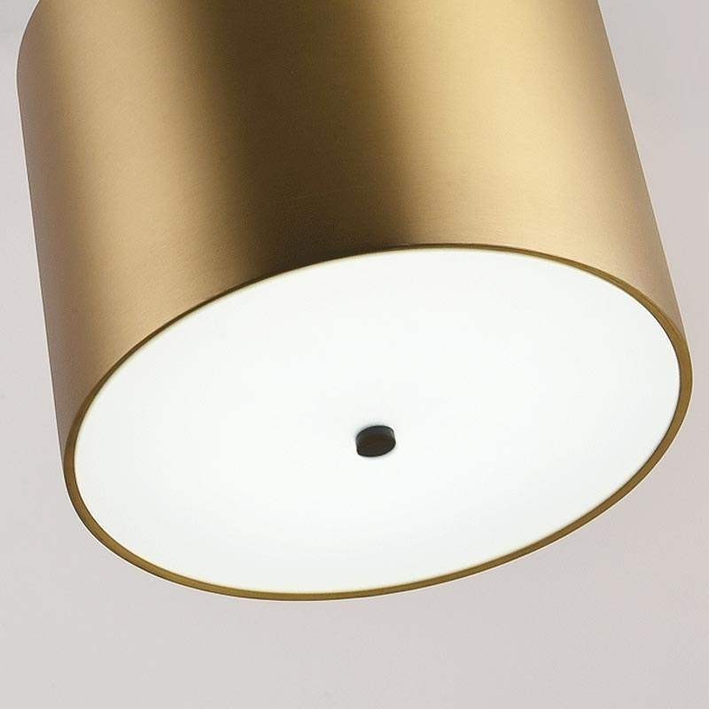 Lampada a sospensione moderna in acrilico geometrica