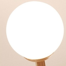 Lampada a sospensione nordica in legno Nordic Magic Bean, 3/6/9 luci
