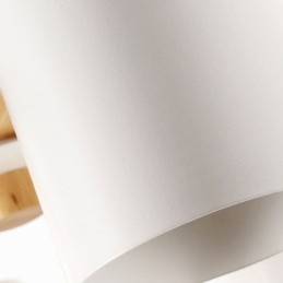 Lampada a sospensione nordica Nordic Log Macaron Light Fitting 5/6/8 luci E26/E27