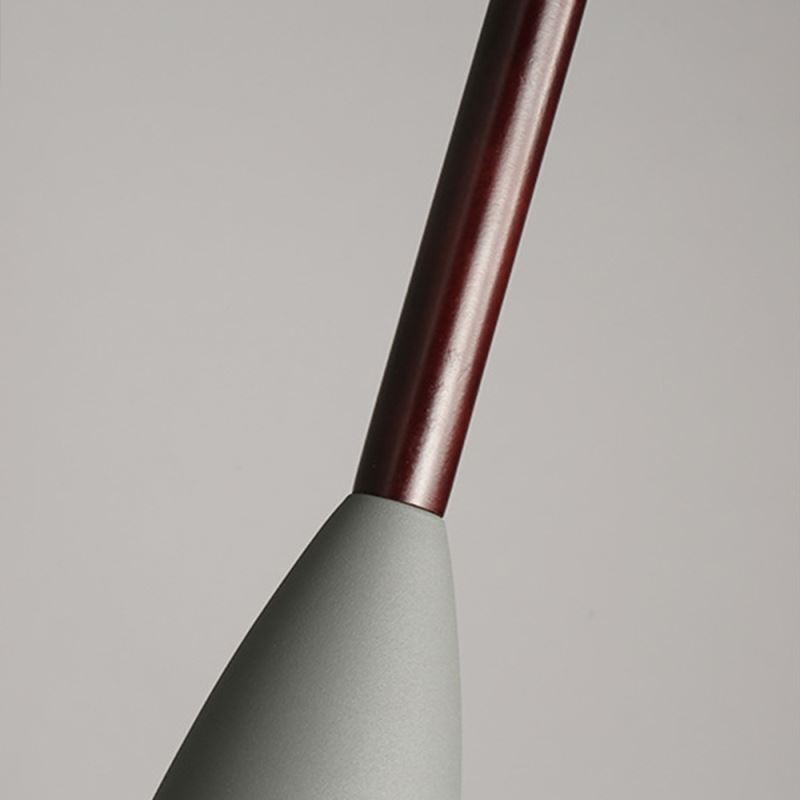 Lampada a sospensione moderna a 3 luci in alluminio, 36 x 36 cm, attacco E26/E27