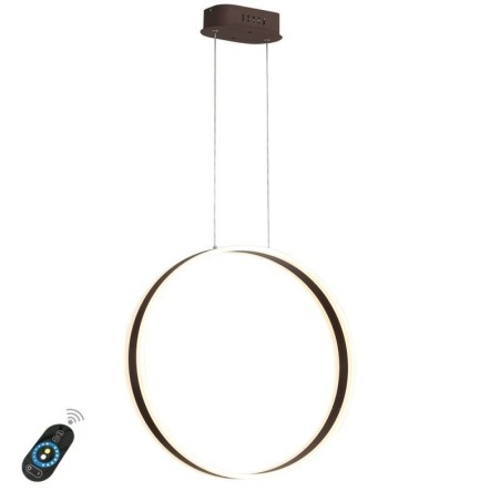 Lampada a sospensione ad anello nordica in acrilico LED dimmerabile