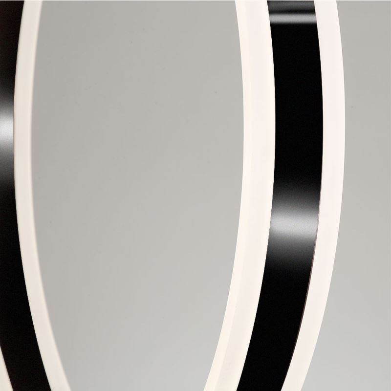 Lampada a sospensione ad anello nordica in acrilico LED dimmerabile