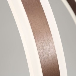 Lampada a sospensione ad anello nordica in acrilico LED dimmerabile