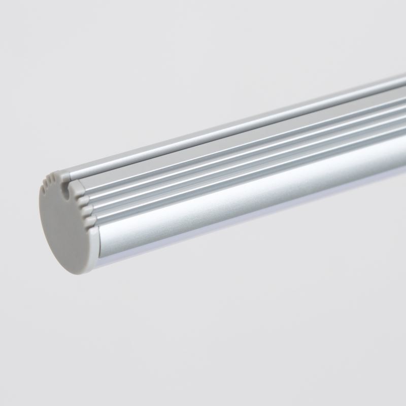 Lampada a sospensione LED nordica cilindrica in acrilico, 20W, 3000-6000K